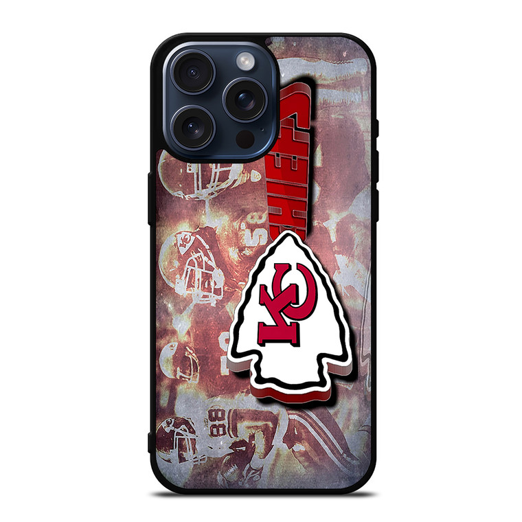 KANSAS CITY CHIEFS 1 iPhone 15 Pro Max Case Cover
