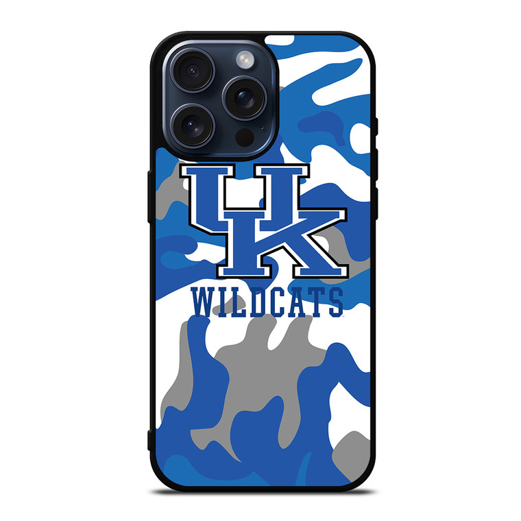 KENTUCKY WILDCATS BLUE iPhone 15 Pro Max Case Cover