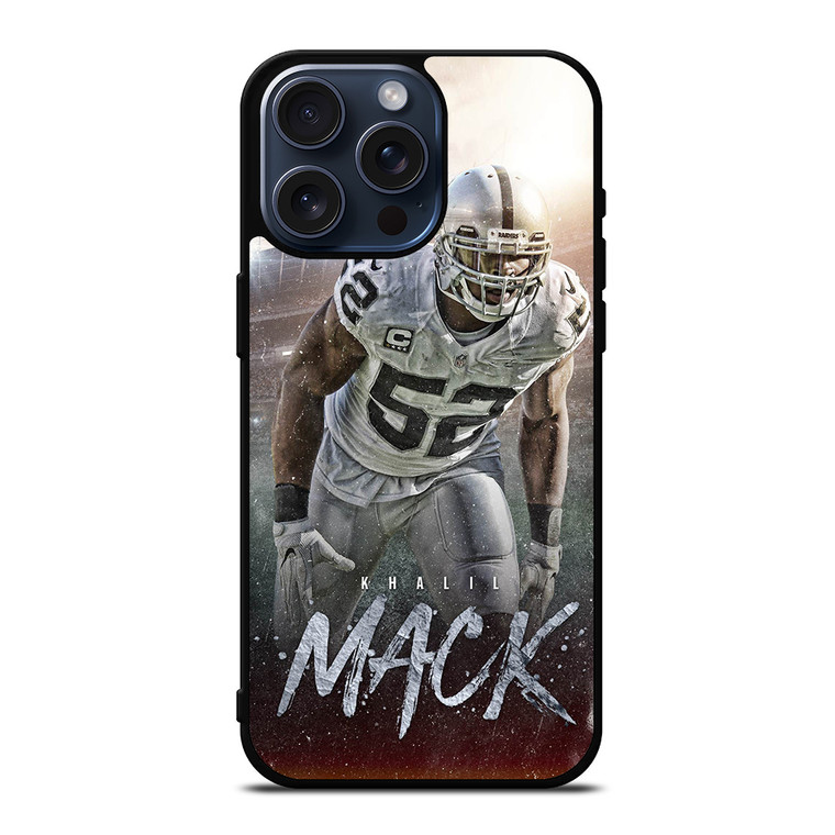 KHALIL MACK 52 iPhone 15 Pro Max Case Cover