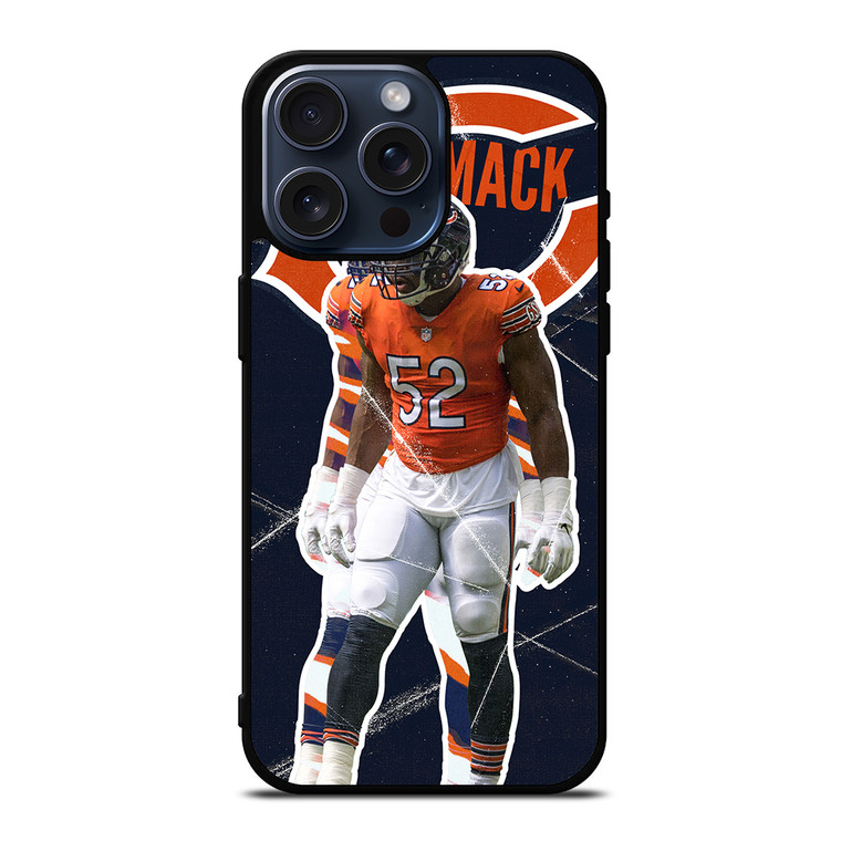 KHALIL MACK THE BEARS iPhone 15 Pro Max Case Cover