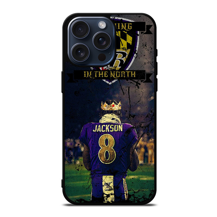 LAMAR JACKSON RAVENS iPhone 15 Pro Max Case Cover