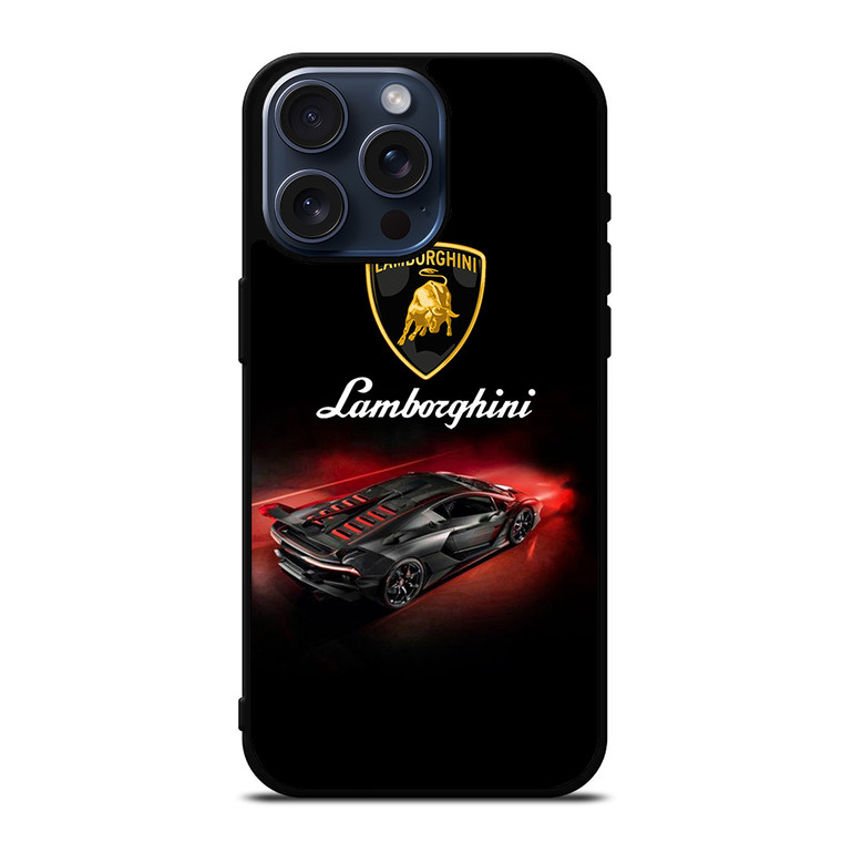 LAMBORGHINI SPORT CAR iPhone 15 Pro Max Case Cover