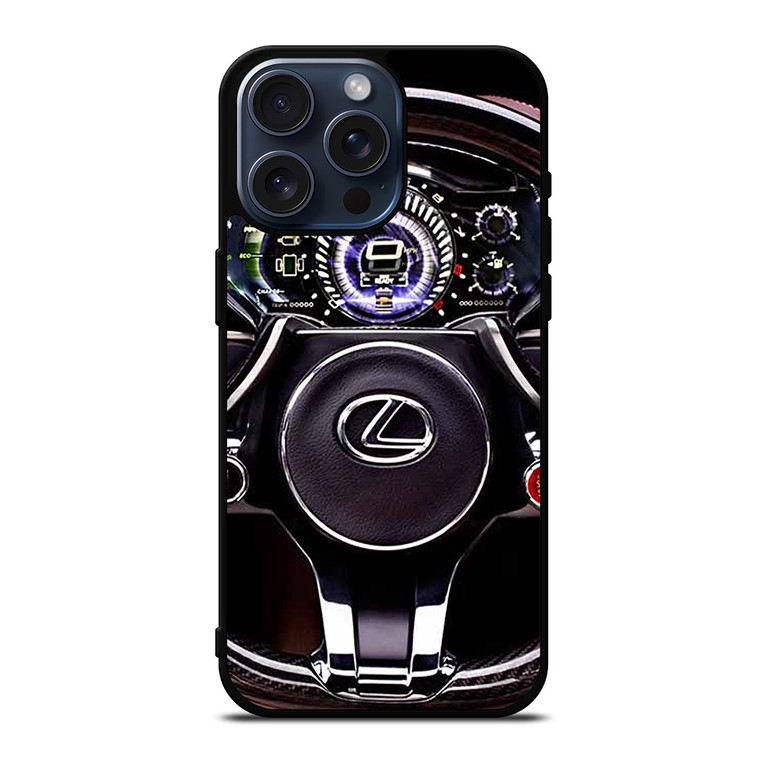LEXUS STEERING LOGO 1 iPhone 15 Pro Max Case Cover