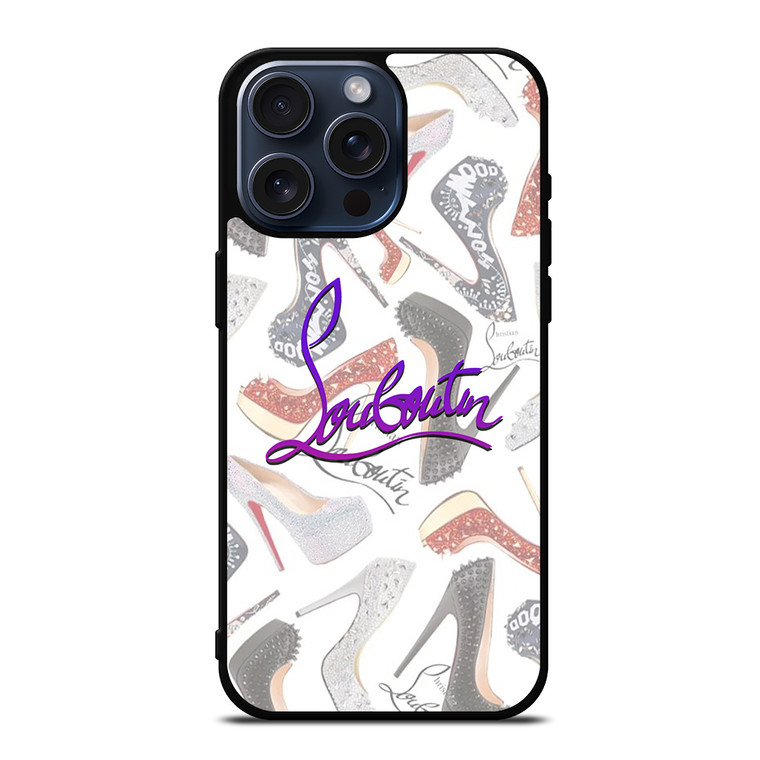 LOUBOUTIN SHOES ICON iPhone 15 Pro Max Case Cover