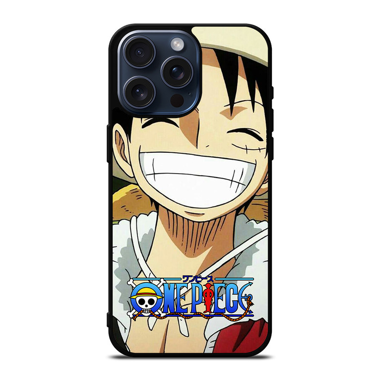 LUFFY ONE PIECE ANIME iPhone 15 Pro Max Case Cover