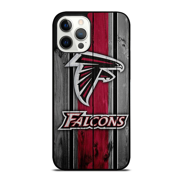 ATLANTA FALCONS WOODEN iPhone 12 Pro Max Case Cover
