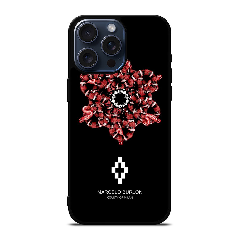 MARCELO BURLON SNAKE iPhone 15 Pro Max Case Cover