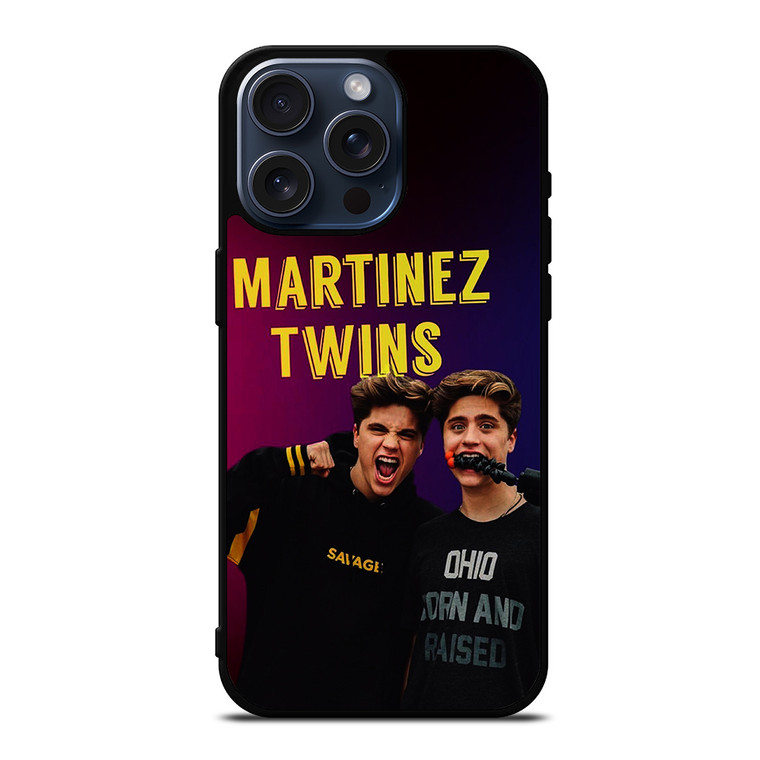 MARTINEZ TWINS 3 iPhone 15 Pro Max Case Cover