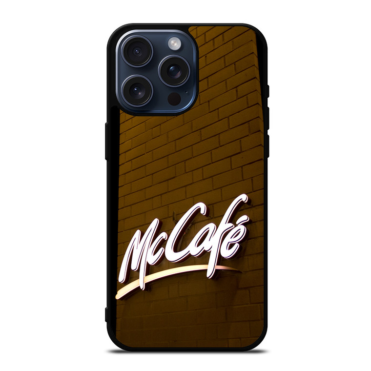 MCCAFE LOGO iPhone 15 Pro Max Case Cover