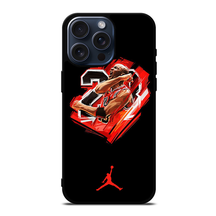 MICHAEL JORDAN LOGO iPhone 15 Pro Max Case Cover MICHAEL JORDAN LOGO iPhone 15 Pro Max Case Cover