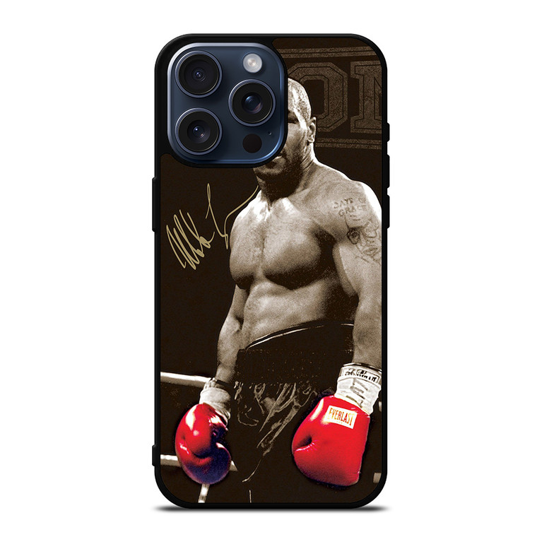 MIKE TYSON SIGNATURE iPhone 15 Pro Max Case Cover
