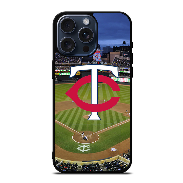 MINNESOTA TWINS BASEBALL LOGO iPhone 15 Pro Max Case Cover