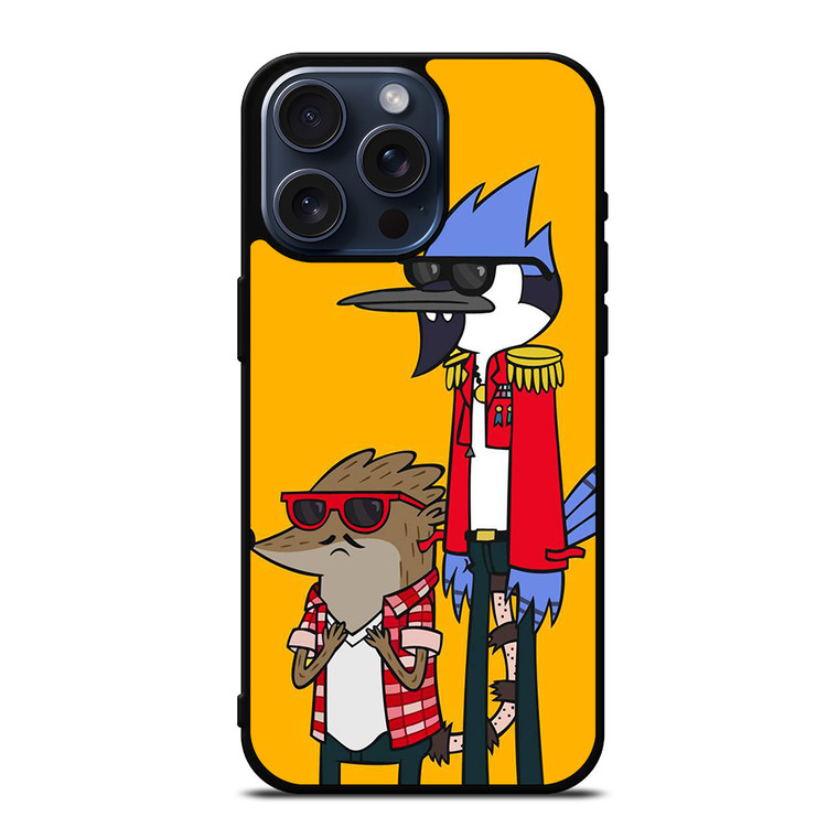 MORDECAI RIGBY CARTOON iPhone 15 Pro Max Case Cover