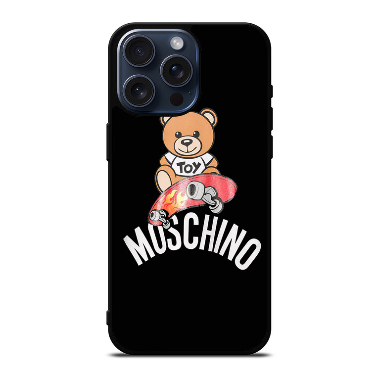 MOSCHINO TEDDY BEAR 1 iPhone 15 Pro Max Case Cover MOSCHINO TEDDY BEAR 1 iPhone 15 Pro Max Case Cover