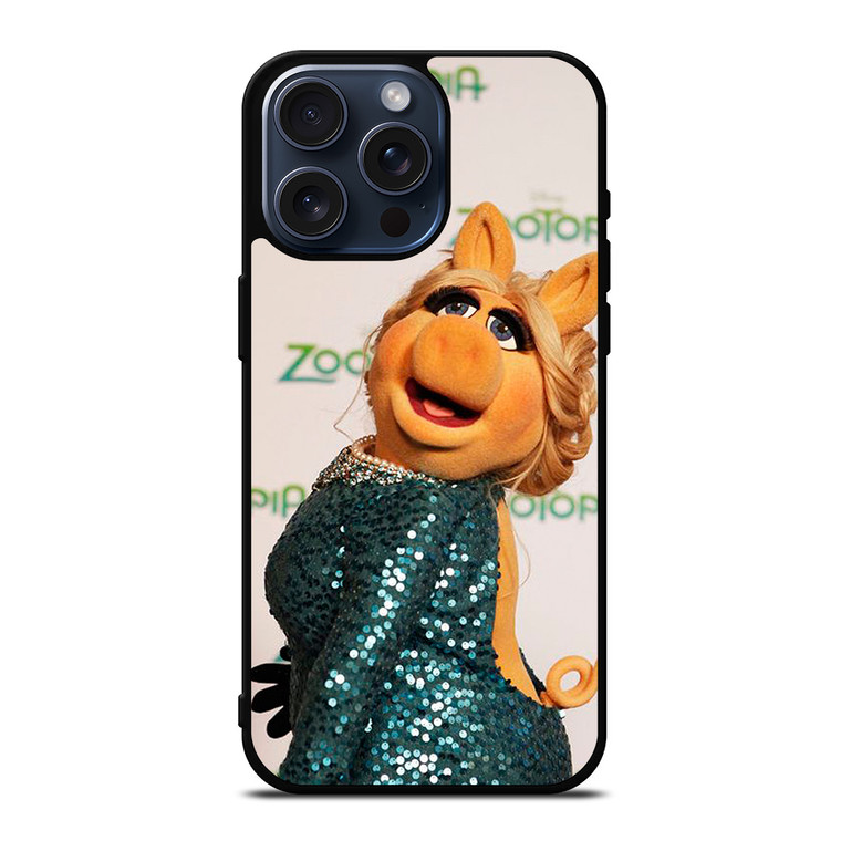 MUPPETS MISS PIGGY ZOOTOPIA iPhone 15 Pro Max Case Cover