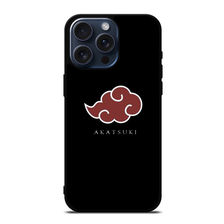 NARUTO AKATSUKI CLOUDS 2 iPhone 15 Pro Max Case Cover