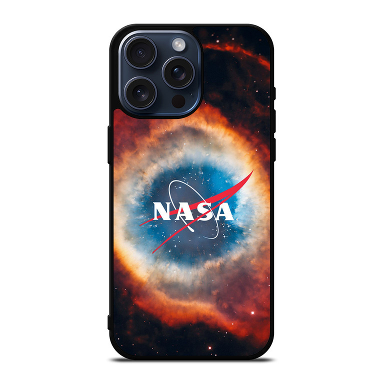 NASA LOGO NEBULA iPhone 15 Pro Max Case Cover