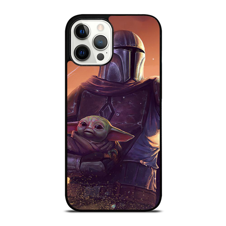BABY YODA AND THE MANDALORIAN 1 iPhone 12 Pro Max Case Cover