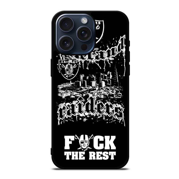 OAKLAND RAIDERS 3 iPhone 15 Pro Max Case Cover