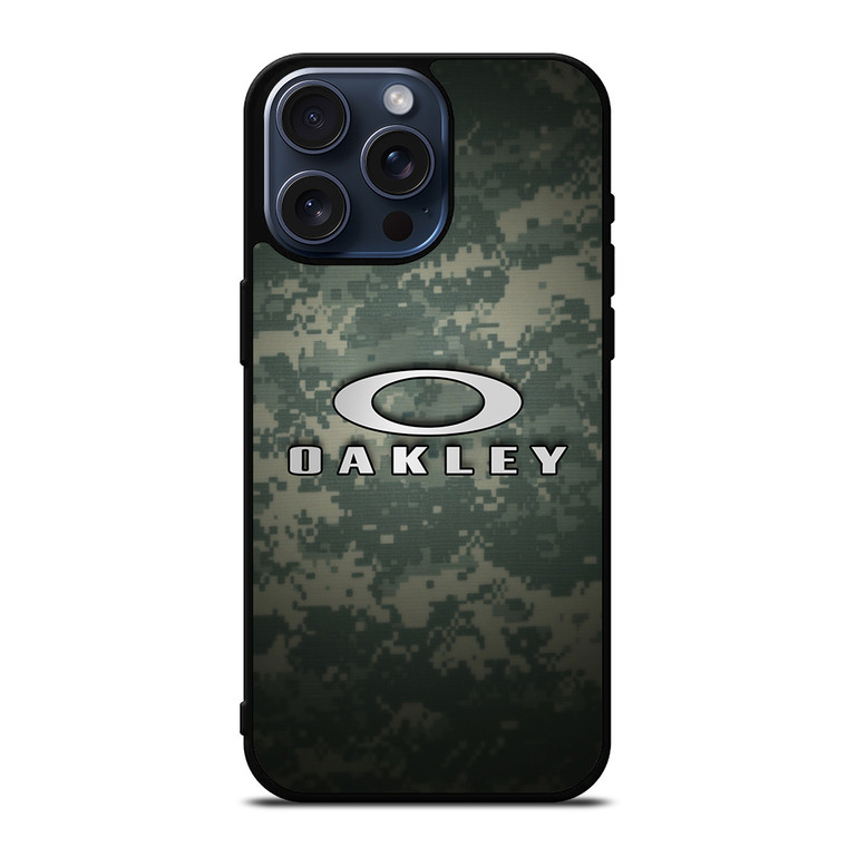 OAKLEY CAMO LOGO iPhone 15 Pro Max Case Cover