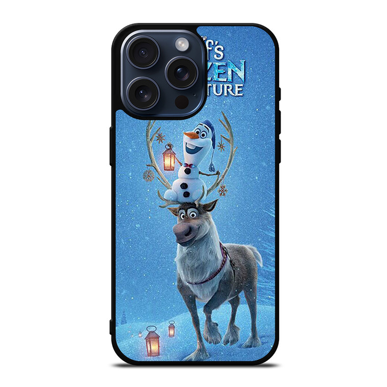 OLAF'S AND DEER FROZEN iPhone 15 Pro Max Case Cover