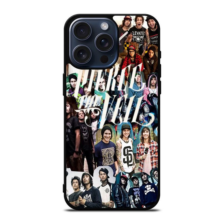 PIERCE THE VEIL BAND COLLAGE iPhone 15 Pro Max Case Cover