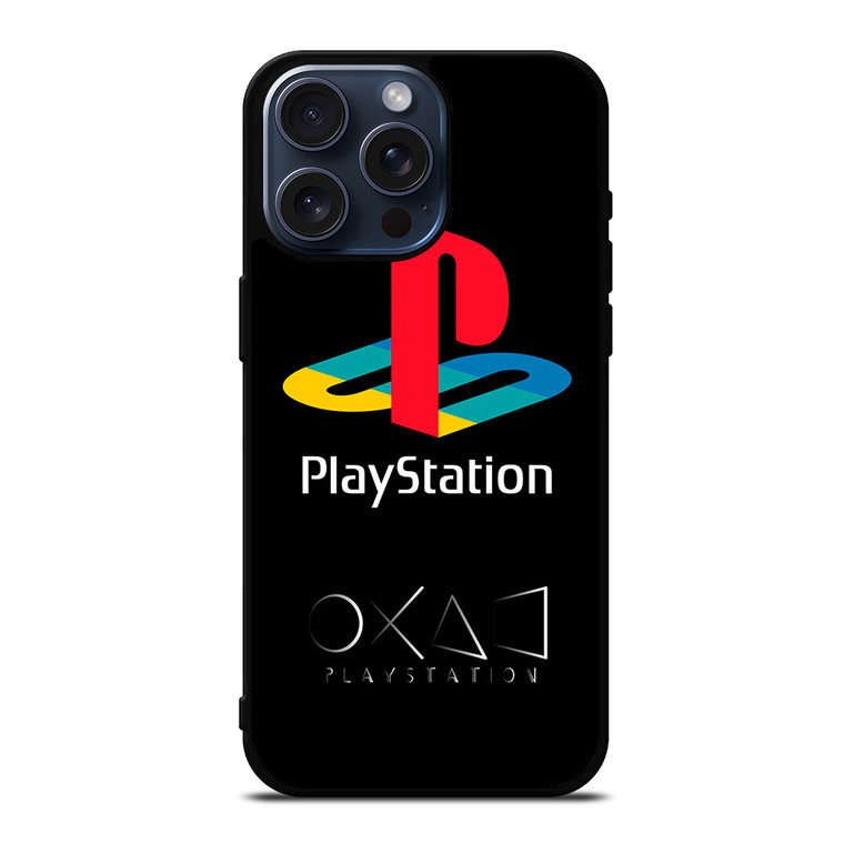 PLAYSTATION CLASSIC LOGO iPhone 15 Pro Max Case Cover