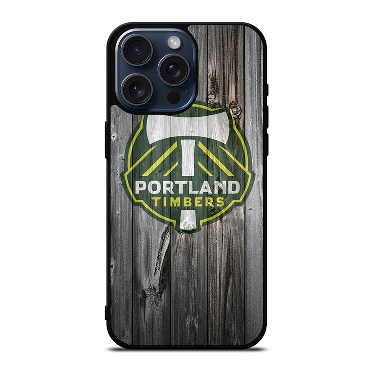 PORTLAND TIMBERS WOODEN iPhone 15 Pro Max Case Cover