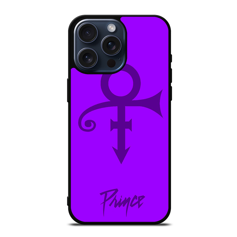 PRINCE PURPLE RAIN LOGO iPhone 15 Pro Max Case Cover