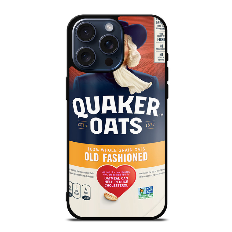 QUAKER OATS iPhone 15 Pro Max Case Cover