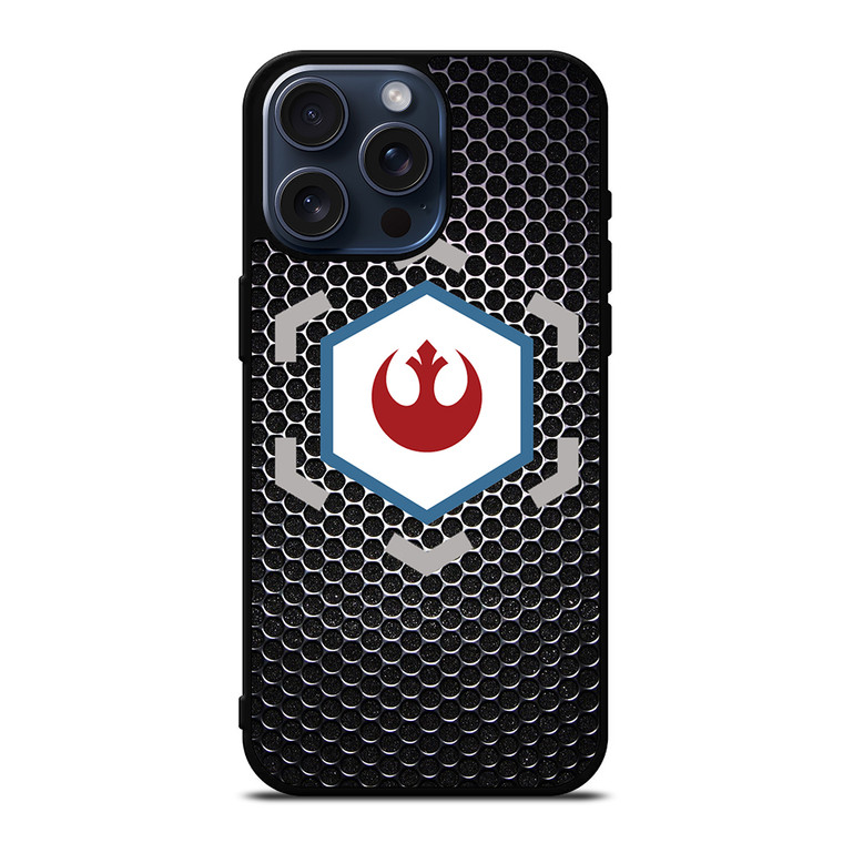REBEL ALLIANCE LOGO NEW iPhone 15 Pro Max Case Cover