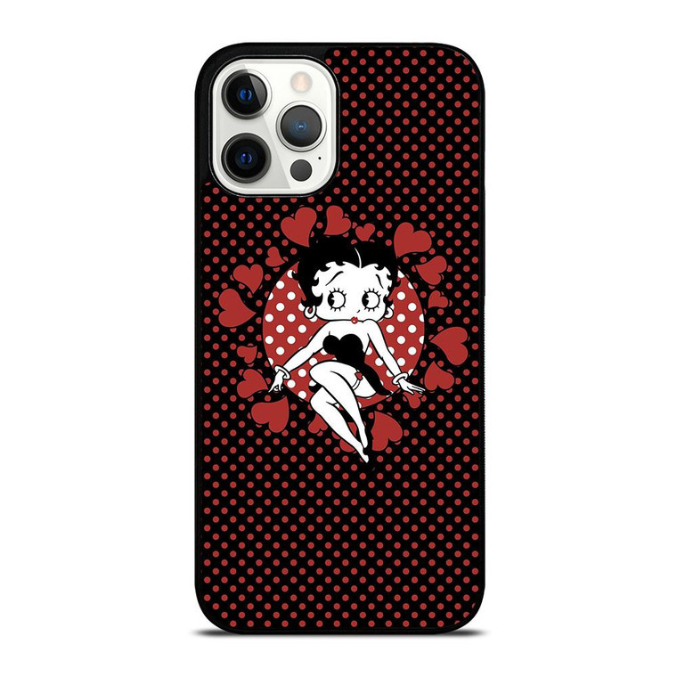 BETTY BOOP DOT iPhone 12 Pro Max Case Cover