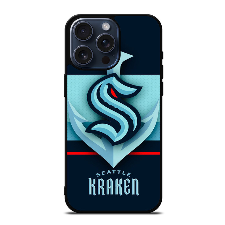 SEATTLE KRAKEN NHL LOGO iPhone 15 Pro Max Case Cover