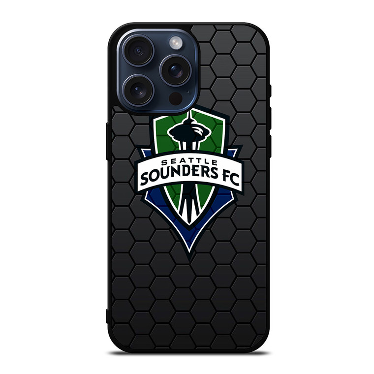 SEATTLE SOUNDERS HEXAGON iPhone 15 Pro Max Case Cover