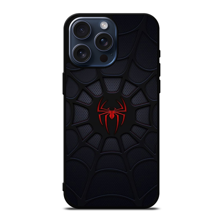SPIDERMAN RED LOGO iPhone 15 Pro Max Case Cover SPIDERMAN RED LOGO iPhone 15 Pro Max Case Cover