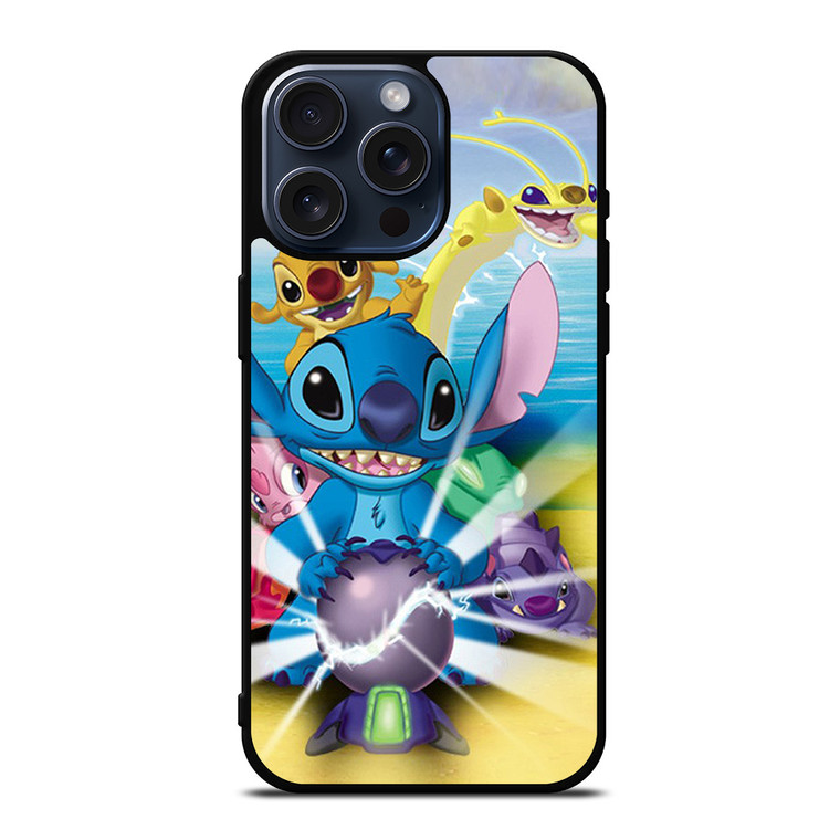STITCH AND LILO FRIENDS iPhone 15 Pro Max Case Cover STITCH AND LILO FRIENDS iPhone 15 Pro Max Case Cover