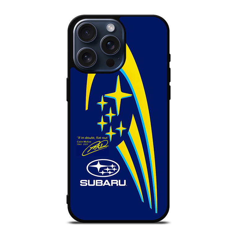 SUBARU STRIPE LOGO iPhone 15 Pro Max Case Cover