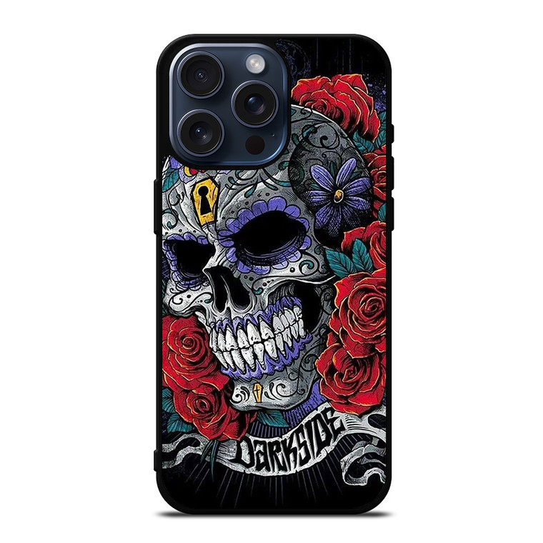 SUGAR SKULL ROSE iPhone 15 Pro Max Case Cover