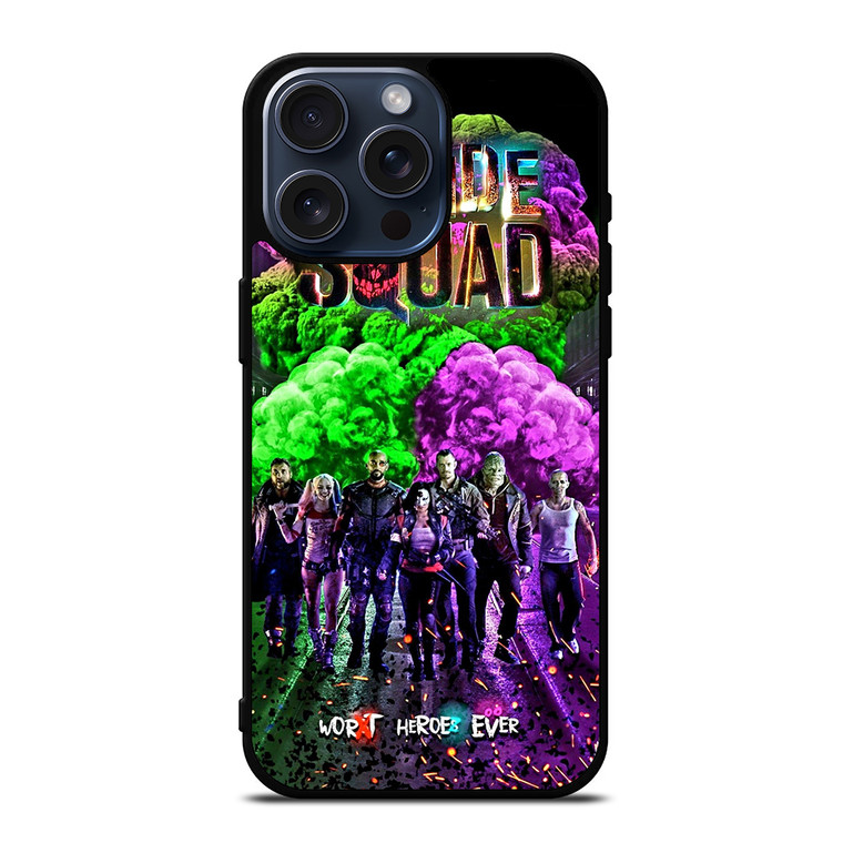 SUICIDE SQUAD SUPERHERO iPhone 15 Pro Max Case Cover