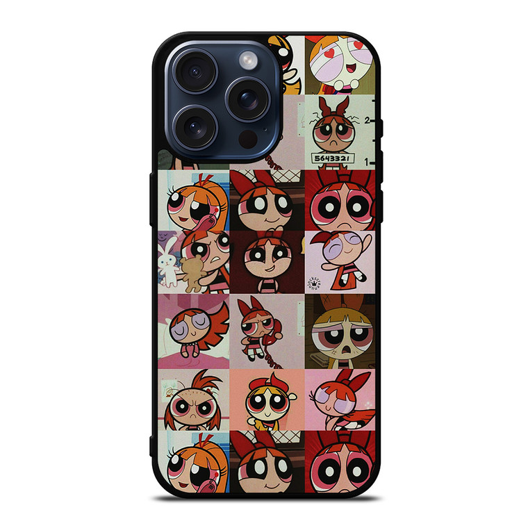 THE POWERPUFF GIRLS COLLAGE iPhone 15 Pro Max Case Cover