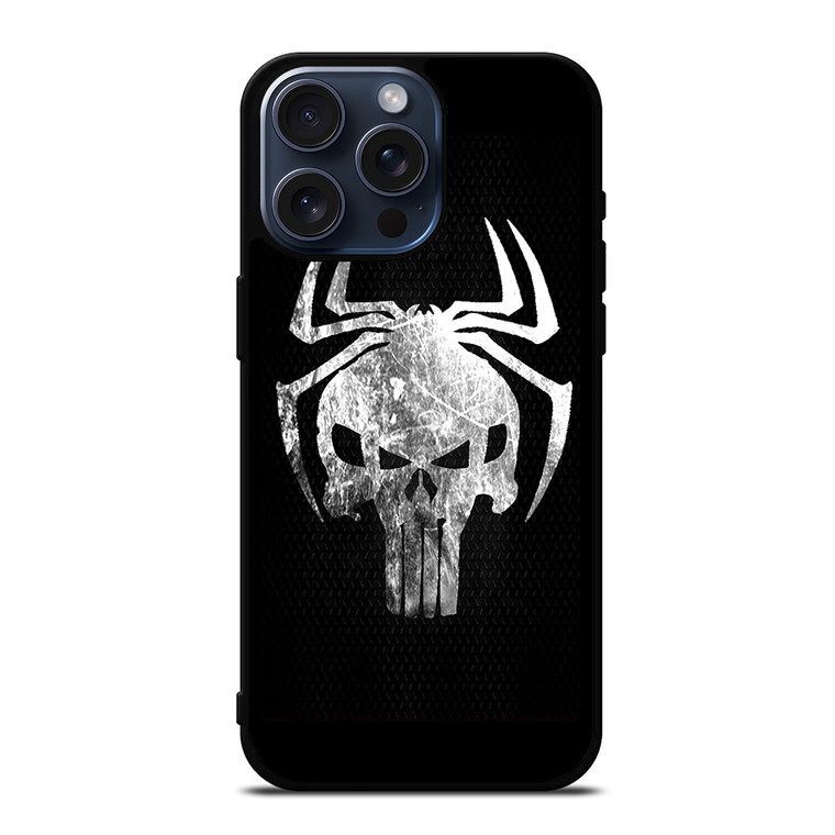THE PUNISHER SPIDERMAN iPhone 15 Pro Max Case Cover