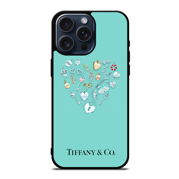 TIFFANY AND CO LUXURY LOGO iPhone 15 Pro Max Case Cover
