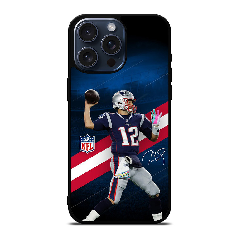 TOM BRADY PATRIOTS 5 iPhone 15 Pro Max Case Cover