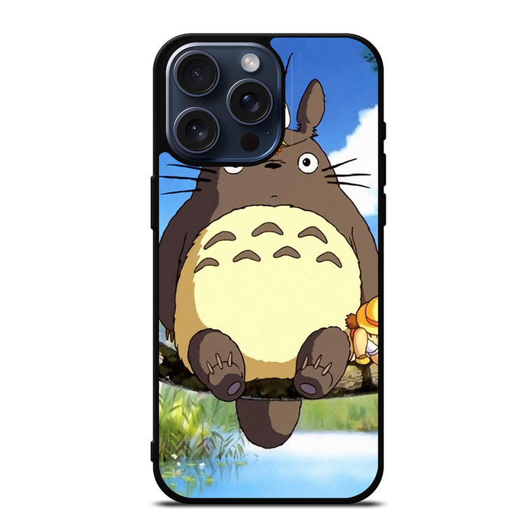 TOTORO CUTE STUDIO GHIBLI iPhone 15 Pro Max Case Cover