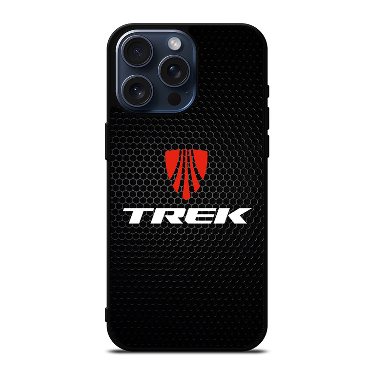 TREK BIKE METAL LOGO iPhone 15 Pro Max Case Cover