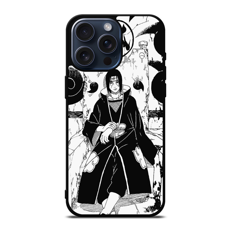 UCHIHA ITACHI NARUTO ANIME iPhone 15 Pro Max Case Cover