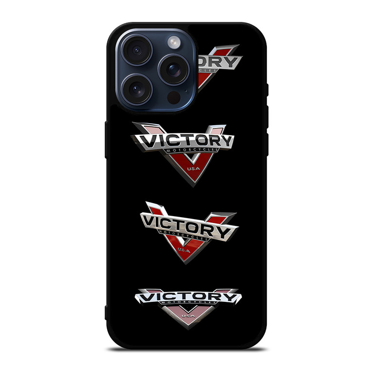 VICTORY MOTORCYCLES LOGO iPhone 15 Pro Max Case Cover