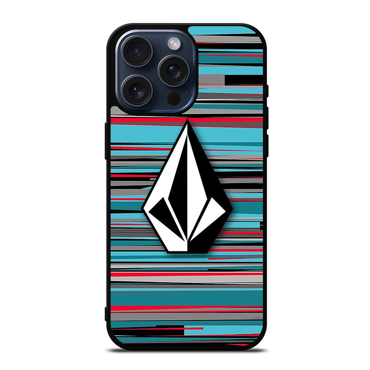 VOLCOM STRIPE LOGO iPhone 15 Pro Max Case Cover