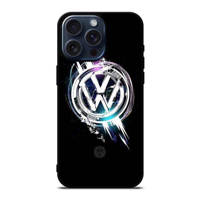 VOLKSWAGEN LOGO ART iPhone 15 Pro Max Case Cover