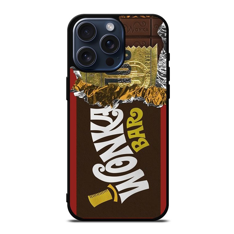 WONKA BAR CHOCOLATE iPhone 15 Pro Max Case Cover WONKA BAR CHOCOLATE iPhone 15 Pro Max Case Cover